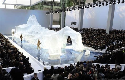 giant iceberg from scandinavia chanel|chanel ice floe.